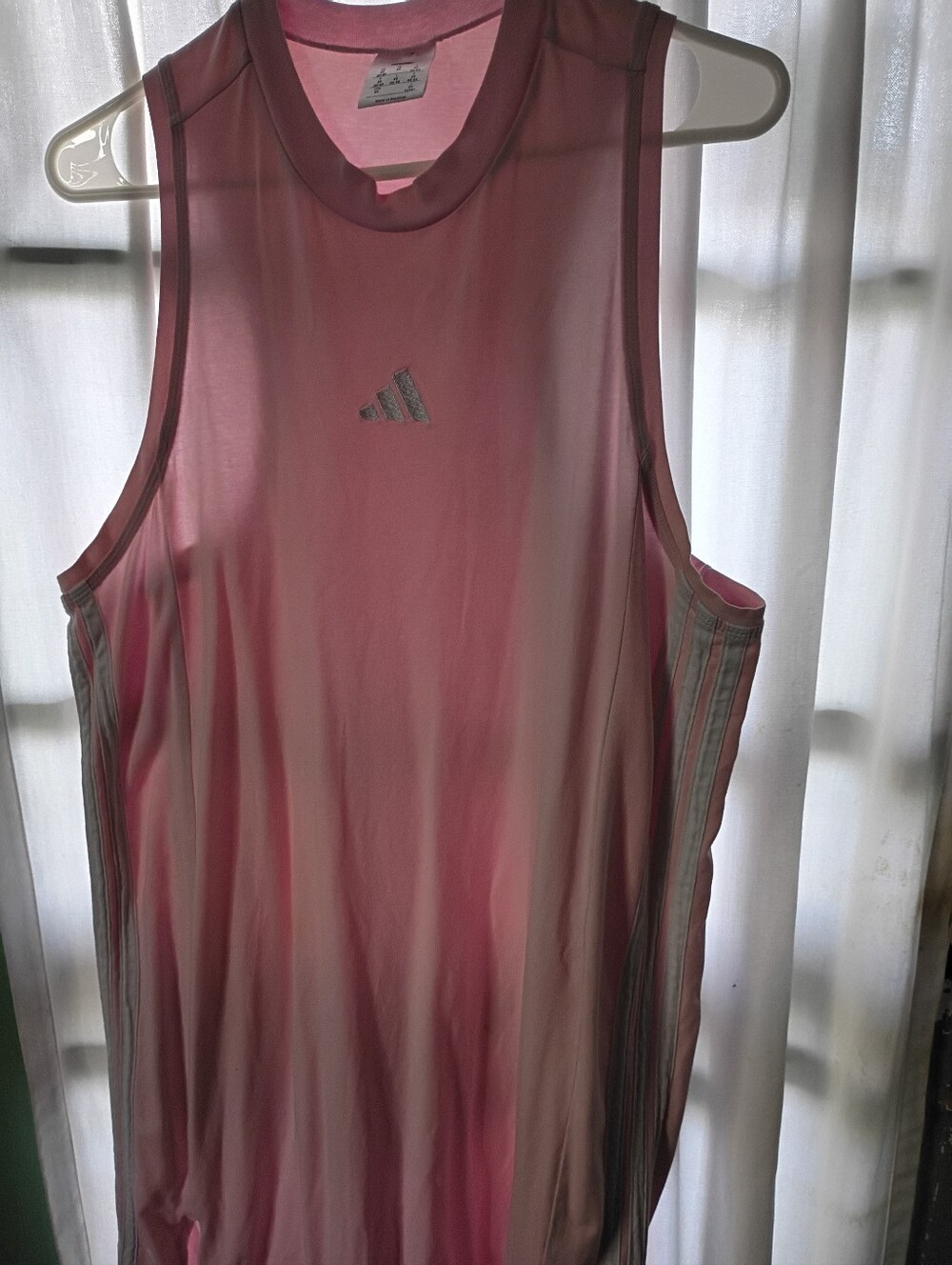 Adidas Pink Racer Back Dress